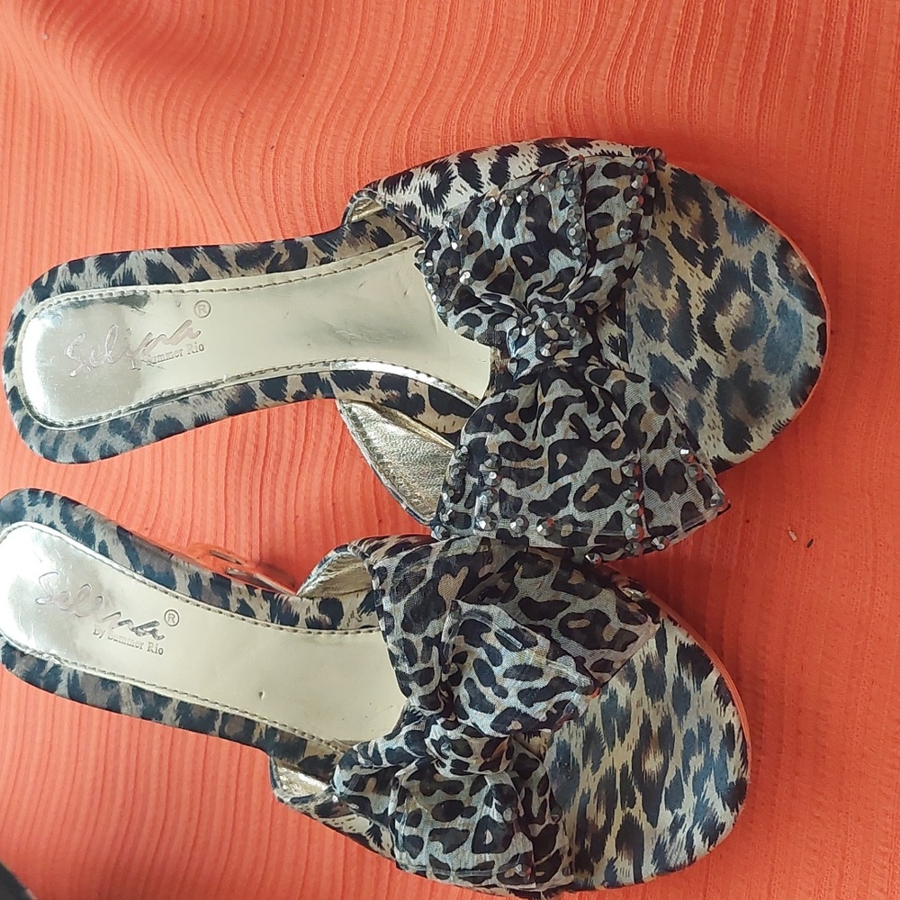 Selina Heels by Summer Rio Sz 7.5